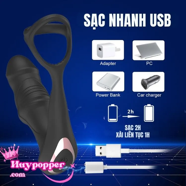 Ancus Prostate Stimulator Shaking Rotating Vibrating Toy — Key Specifications