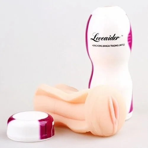 Loveaider Mini Masturbation Cup Soft Silicone for Men — Made from soft yet resilient silicone, it promises an