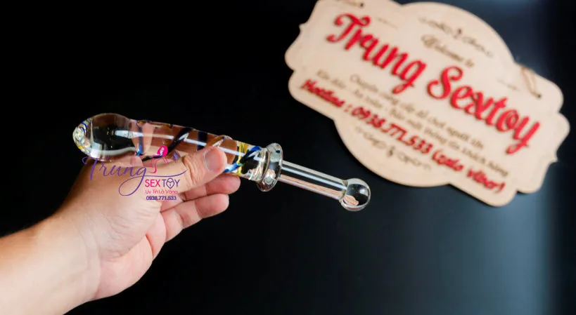 Glass Double Ended Adult Toy Borosilicate Stimulate Pleasure — Perfect Size for Beginners & Versatile Use