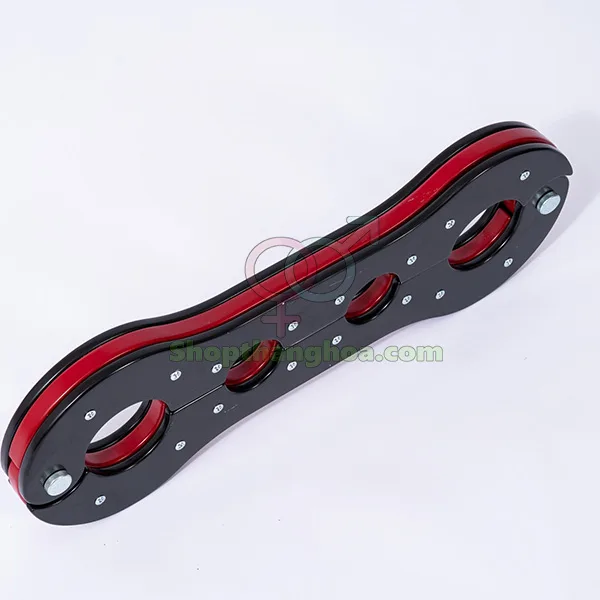 Luxury Wooden BDSM Restraint Hand and Foot Cuffs — hình 8