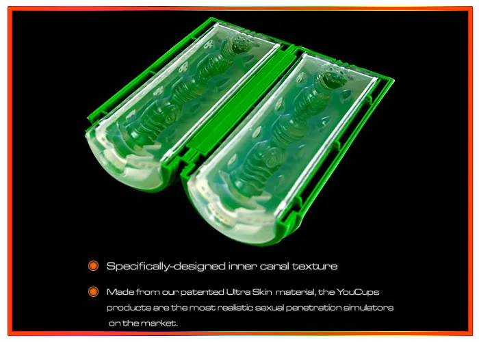 Youcip Green Sextoy Male Masturbator Convenient Discreet — Premium Specifications and Craftsmanship