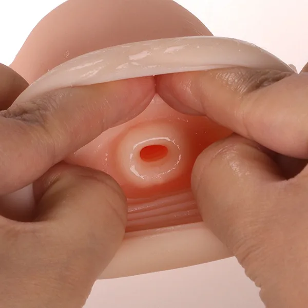 Realistic Male Masturbator Sex Toy Soft Medical Silicone — hình 4