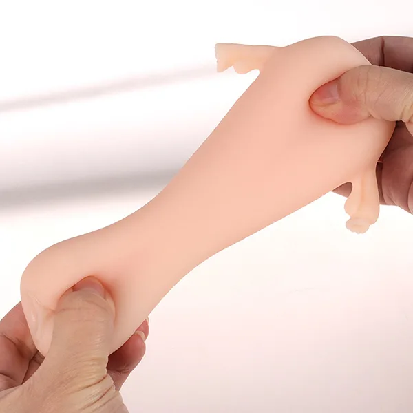 Realistic Male Masturbator Sex Toy Soft Medical Silicone — hình 5