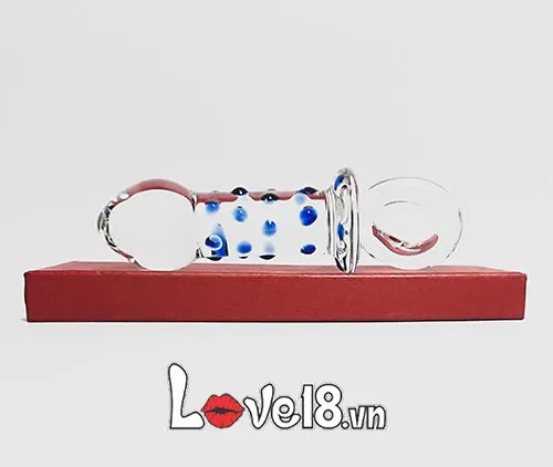 Clear Glass Anal Masturbator Male Gay High Durability Toy — hình 2