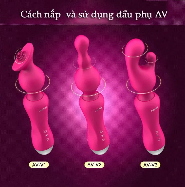 Jupinter Triple Head Vibrator Sexy Female Fun SHP556 — Key Specifications and Benefits