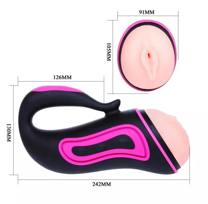 Apolo Premium Japanese Silicone Sex Toy Stylish 22x8cm — The varying frequencies are engineered to stimulate