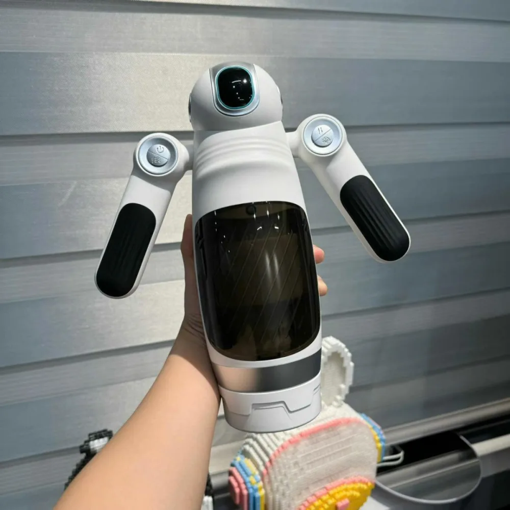 Automatic Male Robot Sucking Vibrator ABS TPE — Powerful Suction & Vibration Modes
