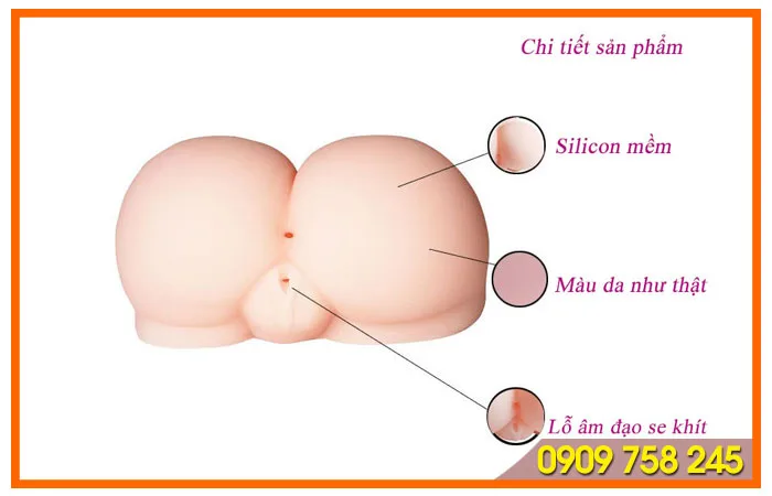 Jonder Elegant Curves Buttocks SHP224 Sexy Lifelike Doll — Designed for Maximum Pleasure and Comfort