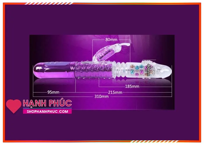SHP926 LED Light Stimulating Dildo Boost Performance — Manufactured in Japan with cutting-edge technology, the Led