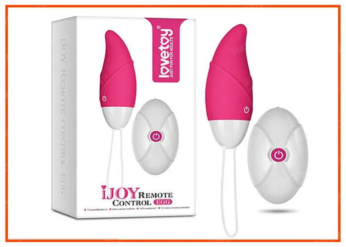 IJOY Remo High-End Love Egg Quiet Vibrator — Powerful and Adjustable Vibrations
