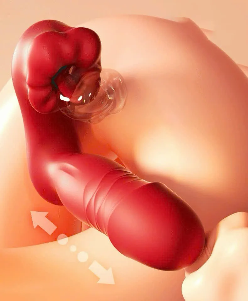 2in1 Remote Control Vibrating Female Massage Sex Toy — Versatile and Multifunctional Beauty