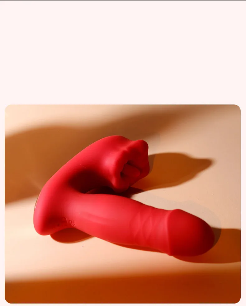 2in1 Remote Control Vibrating Female Massage Sex Toy — This expertly crafted adult toy is tailored to help women