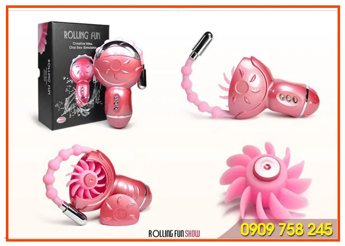 Rolling Fun Japanese 50-Speed Nipple Tongue & G-Spot Toy — Premium Specifications That Impress