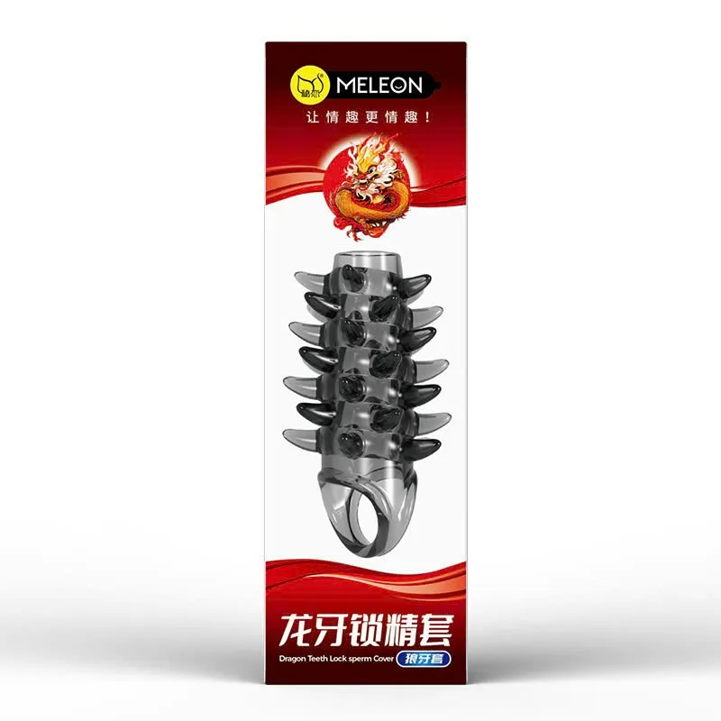 Spiked Strap-On Dildo Silicone Enhancer for Men — Exceptional Features for Maximum Pleasure