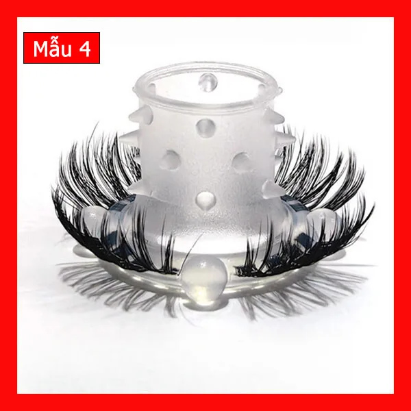 Silicone Textured Penis Sleeve with Goat Hair Ring Delay & — hình 4