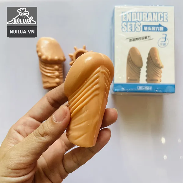 Silicon Triple Penis Extender Set Endurance Enhancement — hình 4