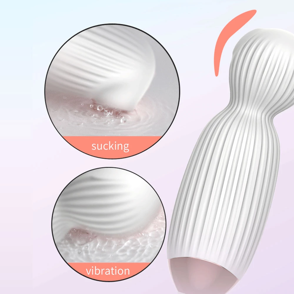 Vivian G-Spot Vibrator Suction Blow 10 Modes Soft Silicone — hình 10