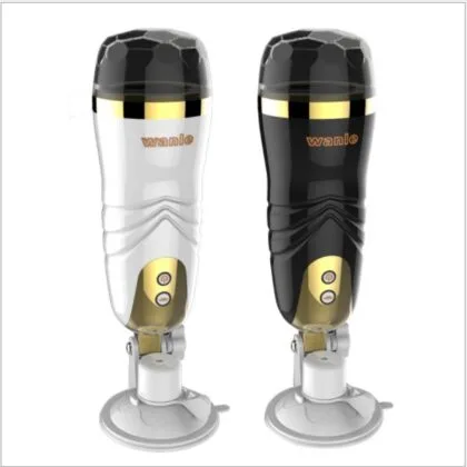 WanLe Wall-Mounted Vibrating Male Masturbation Cup Silicone — This texture combined with the natural elasticity creates