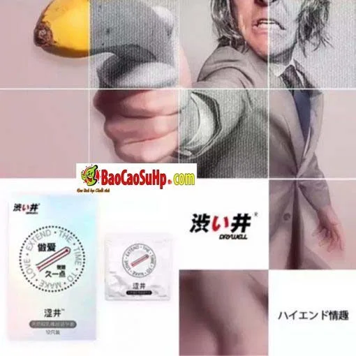 Drywell Japanese Condom Long Lasting Thin Lubricated Safe — Easy to Use Instructions