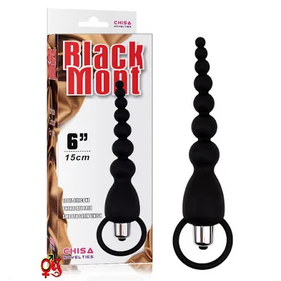 Black Mont Vibrating Anal Massage Tool for Men Women — hình 3