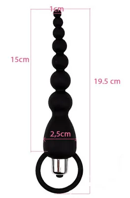 Black Mont Vibrating Anal Massage Tool for Men Women — Designed for Maximum Comfort and Ease of Use