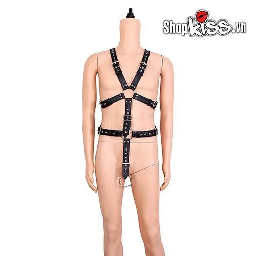 BDSM Full Body PU Leather Restraint Harness for Extreme Play — Product Highlights: Superior Quality & Powerful Design