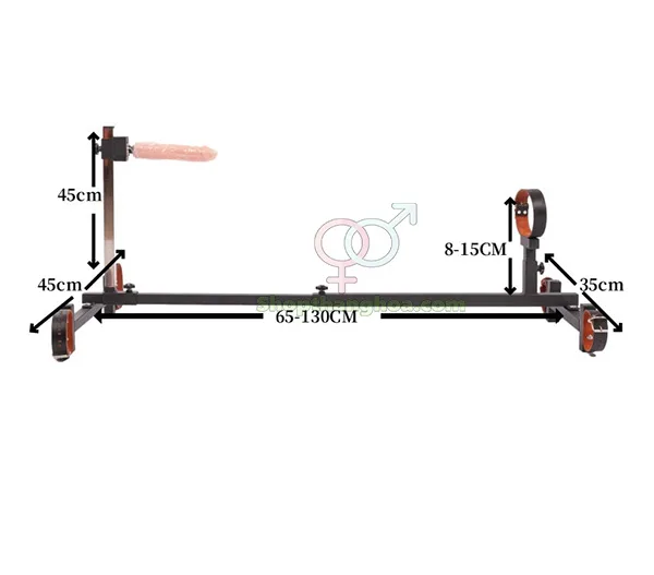 BDSM Doggy Style Body Bondage Set with Premium Dildo — Crafted to combine robust security with exceptional