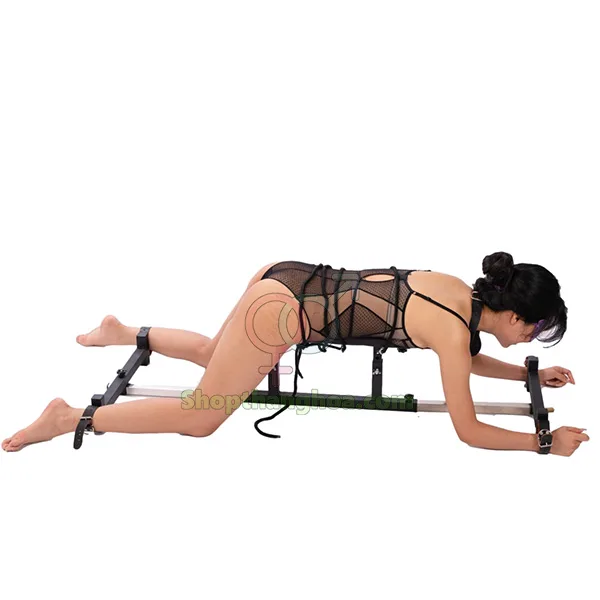 BDSM Doggy Style Body Bondage Set with Premium Dildo — hình 12