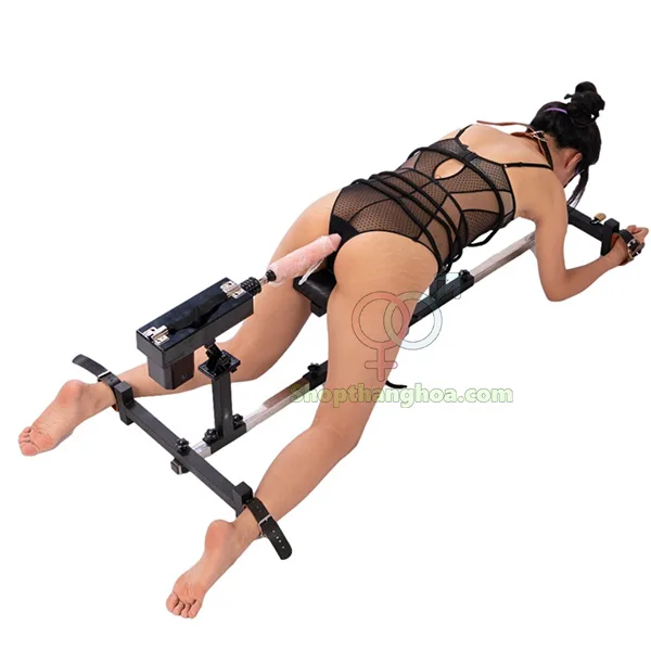 BDSM Doggy Style Body Bondage Set with Premium Dildo — hình 8