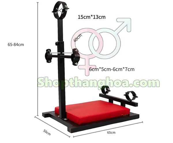 GSM012 Metal Frame Knee Support Aid for Positioning & — hình 8
