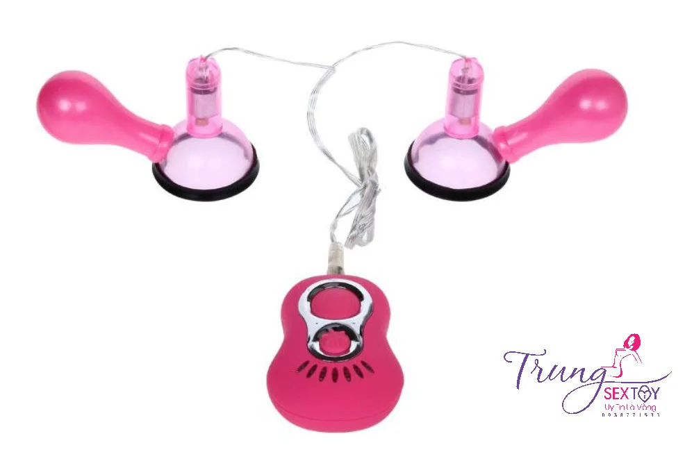 Crazy Beauty Vibrating Nipple Sucker Vacuum Stimulator — hình 3
