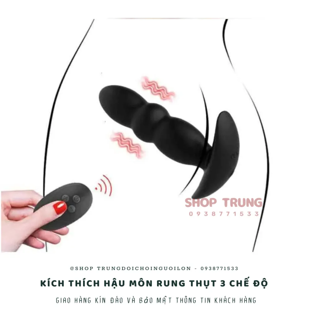 Remote Control Anal Massage Toy 11 Vibration & Thrust Modes — Discover New Levels of Pleasure