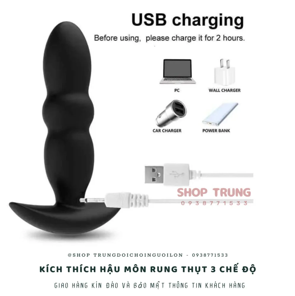 Remote Control Anal Massage Toy 11 Vibration & Thrust Modes — Exceptional Features for Unmatched Satisfaction