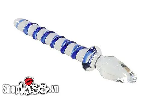 Glass Double-Ended Anal Stimulator Smooth & Durable — Safe, Hygienic & Easy to Maintain