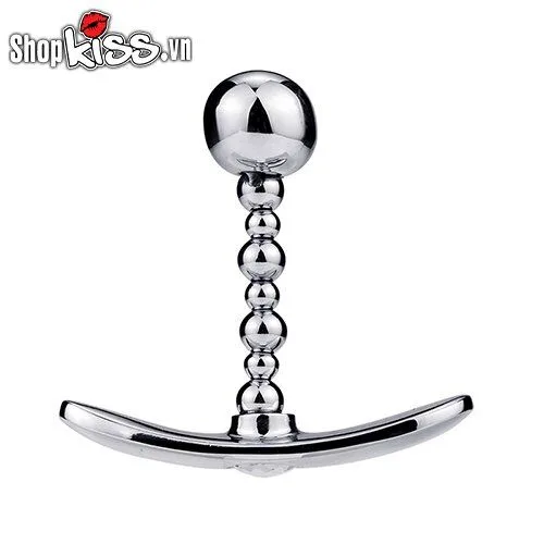 Metal Anal Plug Beads Stimulator For Men Women Couples — Flexible Design for Tailored Pleasure