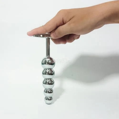 Metal Anal Massage Toy Prostate Stimulator Ultimate Pleasure — hình 3