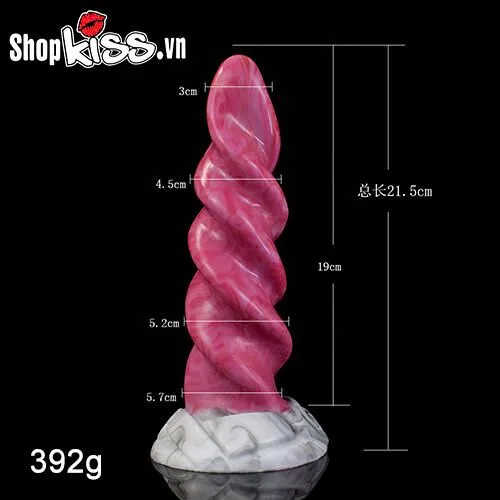 Spiral Silicone Anal Plug with Vibration Red Goris Color — Why Choose This Spiral Vibrating Anal Toy?