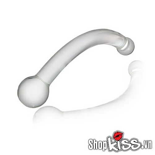 Glass Double Ended Anal Plug Prostate Massage Clear — Innovative Design for Maximum Pleasure
