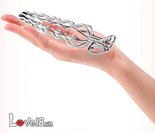 Stainless Steel Hollow Anal Plug Prostate Massager — Its sturdy construction and ergonomic design highlight