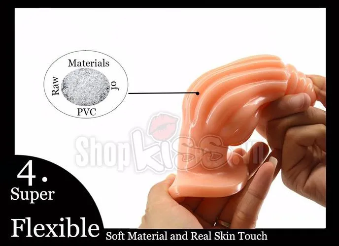 Twisted Anal Stimulator Flexible Non-Vibrating PVC Safe Toy — Don't miss out on exploring new sensations—buy now and