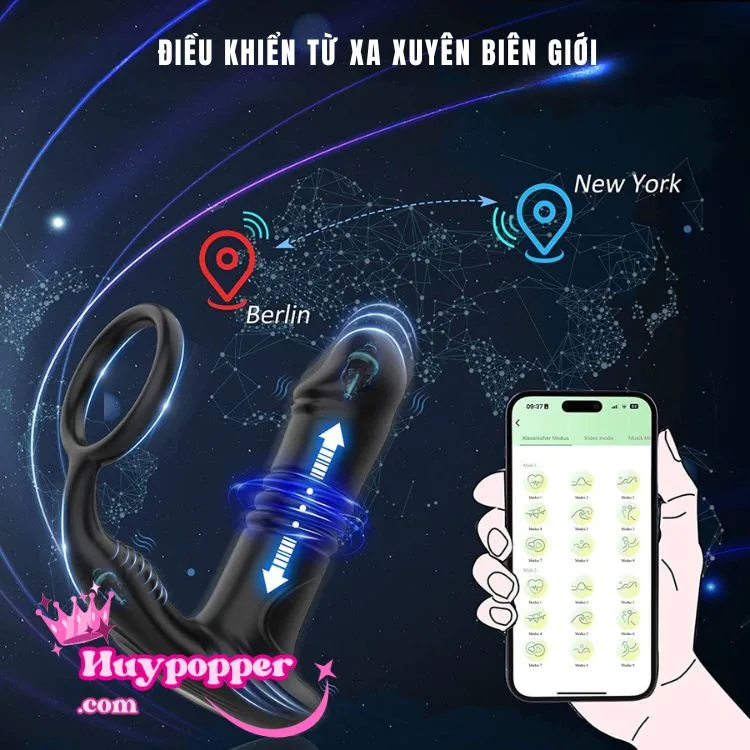 Bara Prostate Stimulator Rechargeable Silicone Male Toy — hình 6
