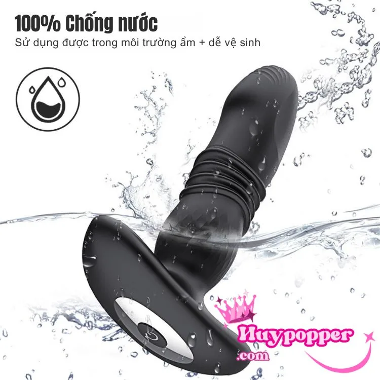 Florita Prostate Massager Remote Control 10 Modes — Convenient and Eco-Friendly USB Rechargeable