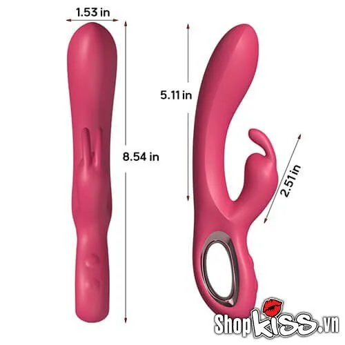 Rabbit Gentleman G-Spot Clitoral Massager Pink — Product Details at a Glance