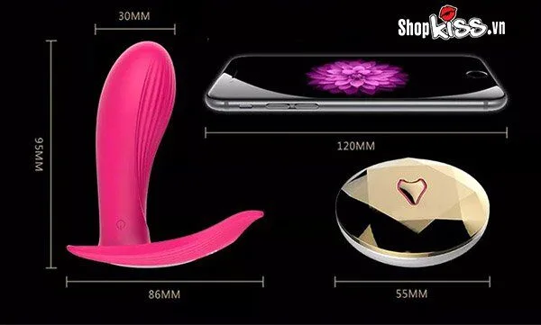 Fox M1 Remote Control G-Spot Silicone Vibrator Pink Friendly — Powerful Functionality with Remote Control