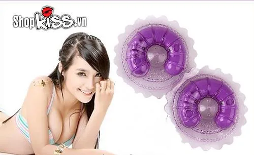 Mini Silicone Nipple Massager With Vibration for Women — Made from premium soft silicone, it offers a smooth