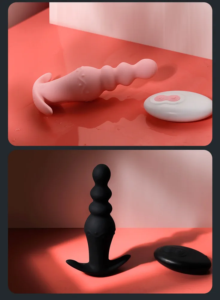 Remote Control Strong Vibrating Silicone Anal Plug — This freedom allows you to tailor your experience on the
