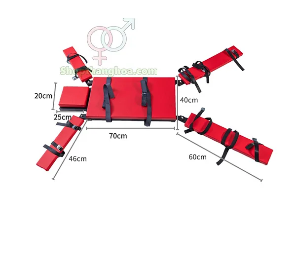 GSM022 black bondage restraint kit hand and foot cuffs for — Premium Quality & Design Features