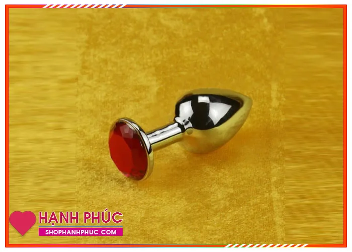 Japanese Stainless Steel Anal Massager Silicone Handle — Whether for solo pleasure or a couple’s exploration, it’s