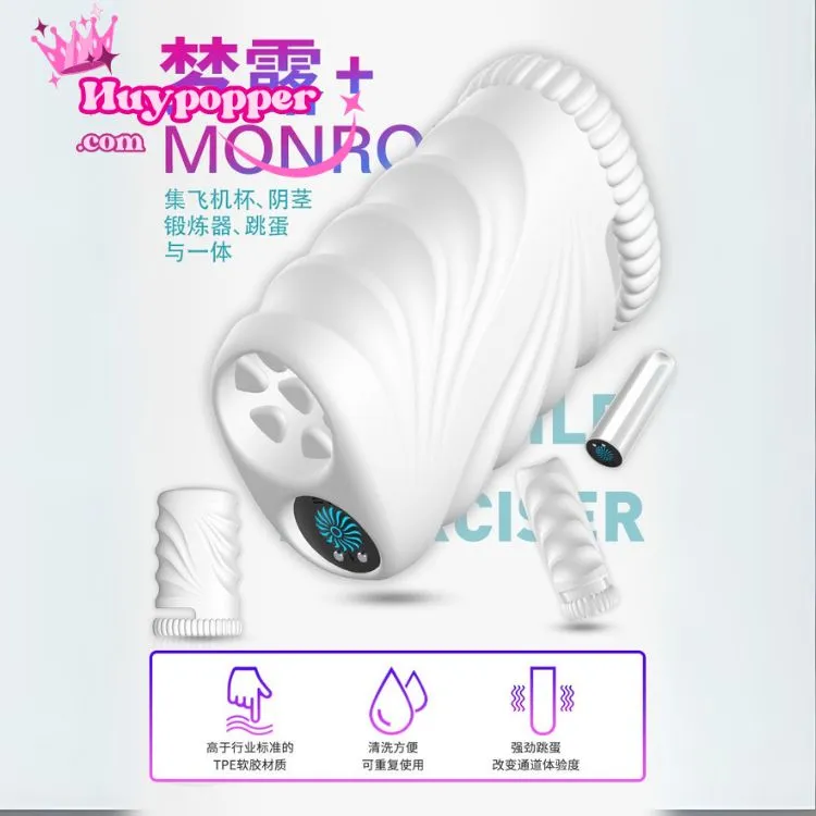 Monroe Automatic Powerful Silicon Male Masturbator 10 — hình 3