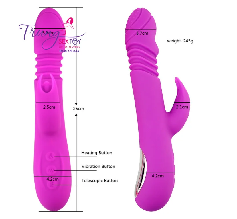 Ella Vibrating Rod Mannuo Soft Warm Thrusting — Product Specifications for Perfect Fit and Functionality